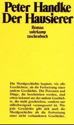 Tapa de Der Hausierer. Roman