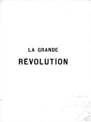 Tapa de La Grande Révolution