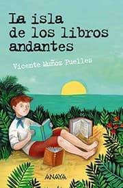 Tapa de La isla de los libros andantes