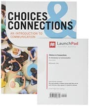 Tapa de Choices & Connections 2E & LaunchPad for Choices and Connections 2E