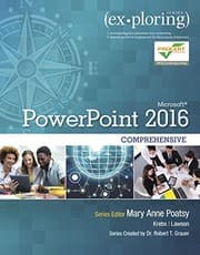 Tapa de Exploring Microsoft PowerPoint 2016 Comprehensive