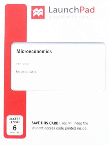 Tapa de LaunchPad for Microeconomics