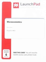 Tapa de LaunchPad for Microeconomics