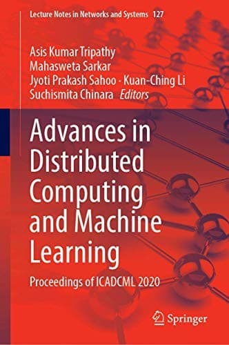 Tapa de Advances in Distributed Computing and Machine Learning