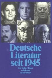 Tapa de Deutsche Literatur seit 1945. Texte und Bilder