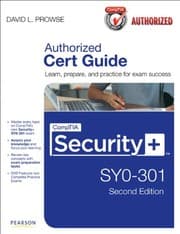 Tapa de CompTIA Security+ SY0-301 Cert Guide