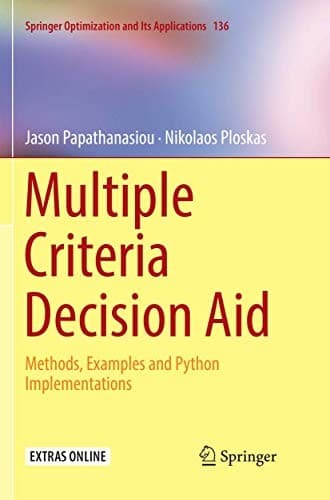 Tapa de Multiple Criteria Decision Aid