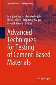 Tapa de Advanced Techniques for Testing of Cement-Based Materials