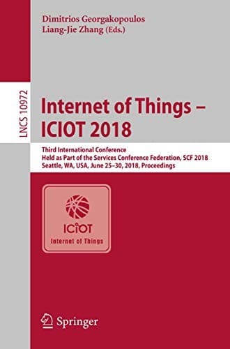 Tapa de Internet of Things – ICIOT 2018