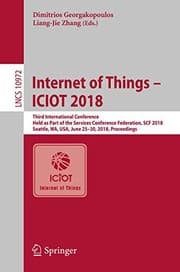 Tapa de Internet of Things – ICIOT 2018