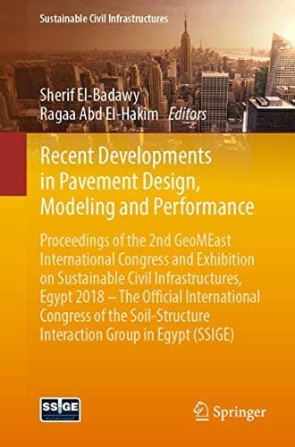 Tapa de Recent Developments in Pavement Design, Modeling and Performance
