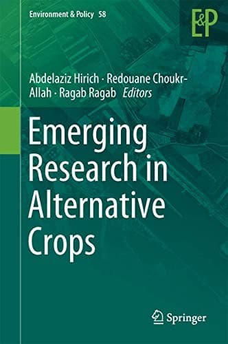 Tapa de Emerging Research in Alternative Crops