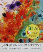 Tapa de Loose-leaf Version for Sensation and Perception 2E & LaunchPad Solo for Sensation and Perception  2E