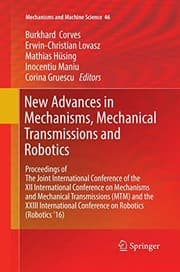 Tapa de New Advances in Mechanisms, Mechanical Transmissions and Robotics