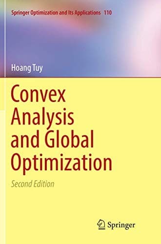 Tapa de Convex Analysis and Global Optimization