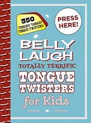 Tapa de Belly Laugh Totally Terrific Tongue Twisters for Kids