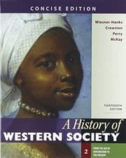 Tapa de A History of Western Society, Concise Edition, Volume 2 & Sources for Western Society, Volume 2