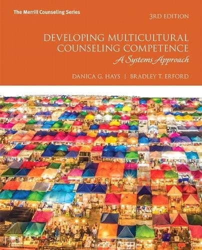 Tapa de Developing multicultural counseling competence