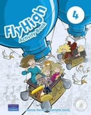 Tapa de Fly High Level 4 Activity Book and CD ROM Pack