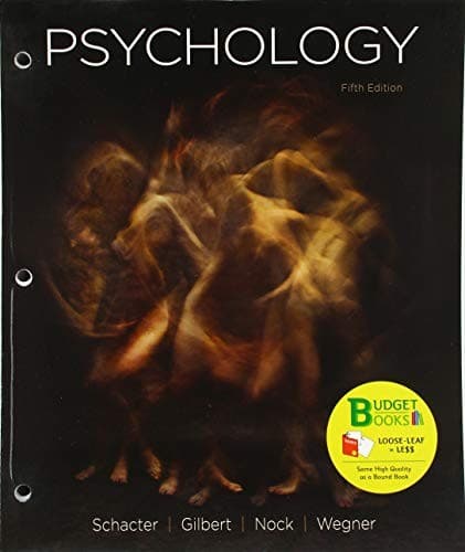 Tapa de Loose-Leaf Version for Psychology