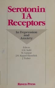 Tapa de Serotonin 1A receptors in depression and anxiety