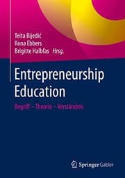 Tapa de Entrepreneurship Education