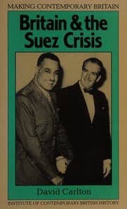 Tapa de Britain and the Suez crisis
