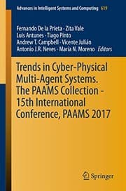 Tapa de Trends in Cyber-Physical Multi-Agent Systems. The PAAMS Collection - 15th International Conference, PAAMS 2017