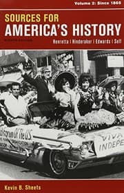 Tapa de America's History 8e, Value Edition, Combined Volume & Sources for America's History, Volume 1 8e : To 1877 & Sources for America's History, Volume 2 8e
