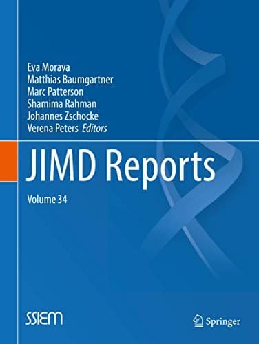 Tapa de JIMD Reports, Volume 34