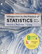 Tapa de Loose-leaf Version for The Introduction to the Practice of Statistics