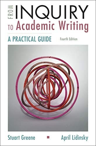 Tapa de From Inquiry to Academic Writing