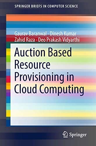 Tapa de Auction Based Resource Provisioning in Cloud Computing