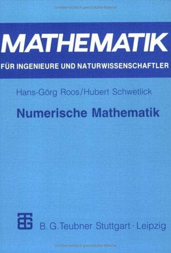 Tapa de Numerische Mathematik