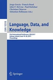 Tapa de Language, Data, and Knowledge