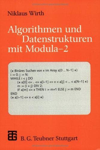 Tapa de Algorithmen und Datenstrukturen mit Modula-2