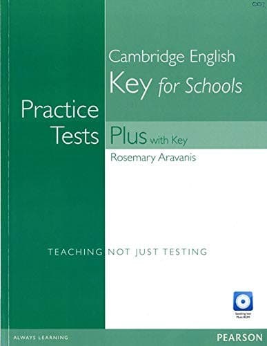 Tapa de Practice Tests Plus KET for Schools with Key and Multi-Rom/Audio CD Pack