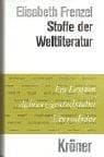 Tapa de Stoffe der Weltliteratur. Ein Lexikon dichtungsgeschichtlicher Längsschnitte