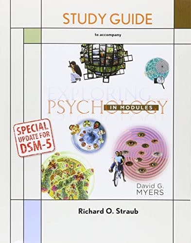 Tapa de Exploring Psychology in Modules