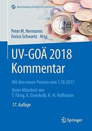 Tapa de UV-GOÄ 2018 Kommentar