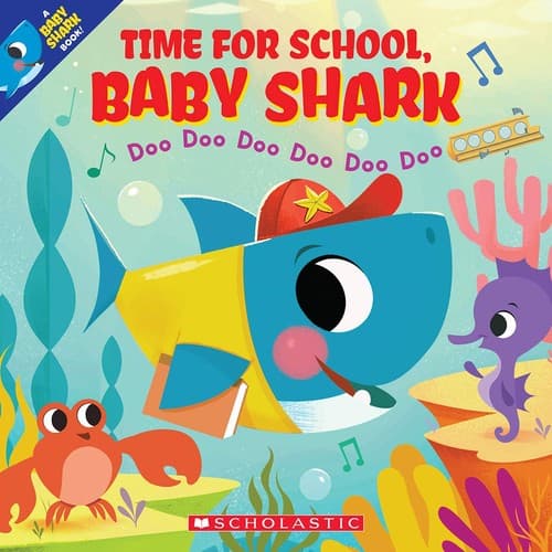 Tapa de Time for school, Baby Shark