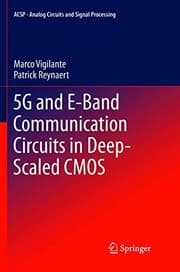 Tapa de 5G and E-Band Communication Circuits in Deep-Scaled CMOS