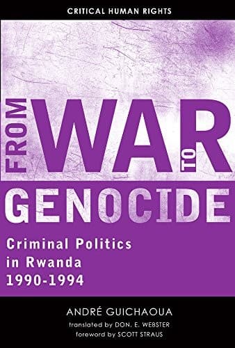 Tapa de From War to Genocide