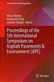 Tapa de Proceedings of the 5th International Symposium on Asphalt Pavements & Environment