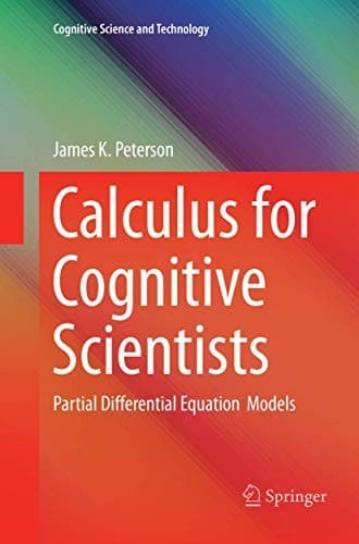 Tapa de Calculus for Cognitive Scientists