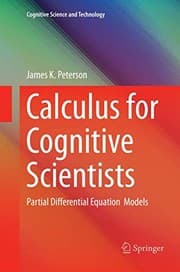 Tapa de Calculus for Cognitive Scientists