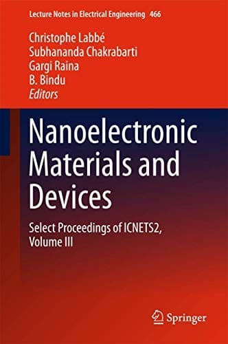 Tapa de Nanoelectronic Materials and Devices