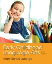 Tapa de Early childhood language arts