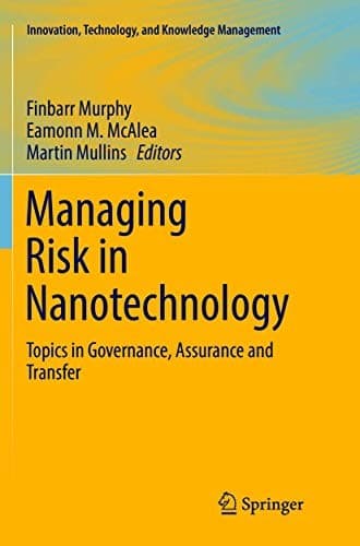 Tapa de Managing Risk in Nanotechnology