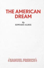 Tapa de The American Dream - A Play
